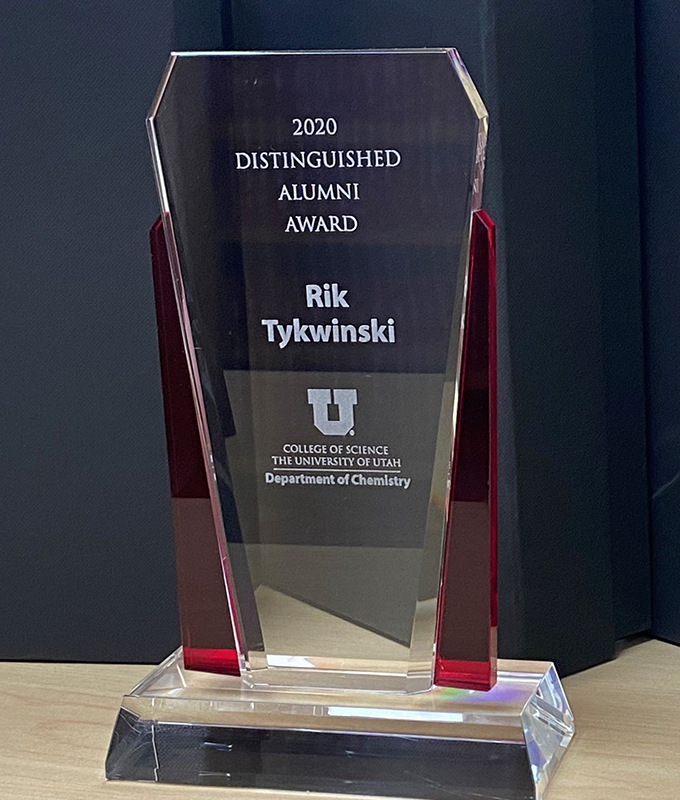 Rik Tykwinski's award