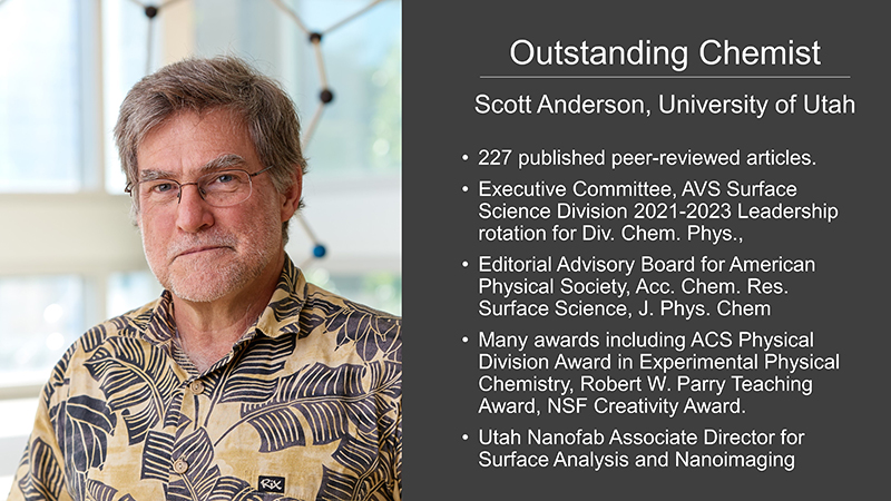 Scott Anderson's Outstanding Chemist slide