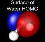 Surface of Water HOMO