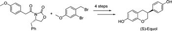 Total Synthesis of (S)-Equol Image
