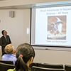 Milton Lee presents his seminar "Small Adventures in Separation Science"