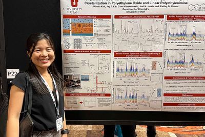 Miharu present their research at SciX 2023 in Reno, NV