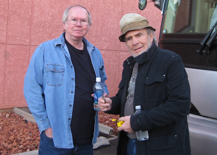 Gary Keck and Merle Haggard